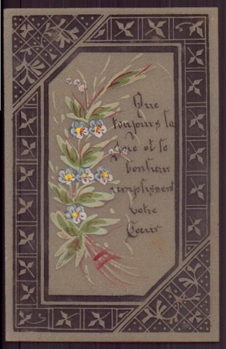 Image pieuse celluloïd - pieuse, "