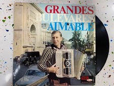 Aimable Grandes Boulevards LP Vinyle Aimable Son Accordéon Et Organe Électrique