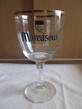 Verre à bière " Maredsous "