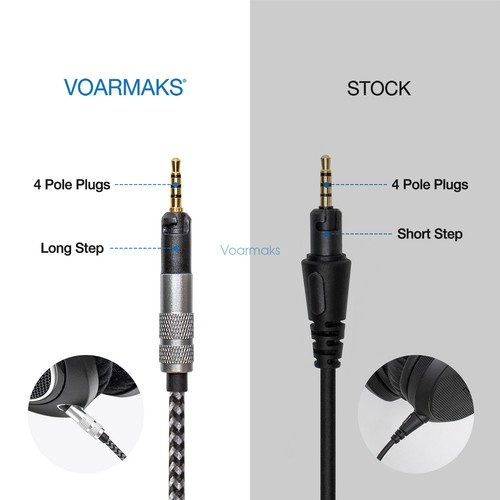 Nylon cable for - for, sennheiser