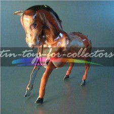 Lithographiertes Mécanique Cavalier Jumping Cheval Pinto Arabe UHRWERK-M