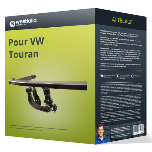 Attelage pour touran type - attelage,