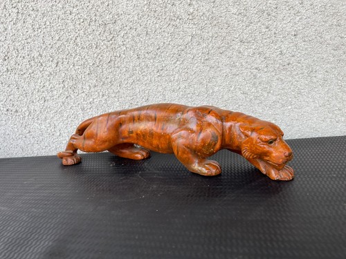 Sculpture ancienne tigre - sculpture, –