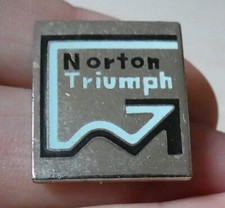 NO PIN'S RARE BROCHE VINTAGE MOTO NORTON TRIUMPH
