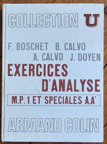 Exercices analyse p 1 - d'analyse,, et