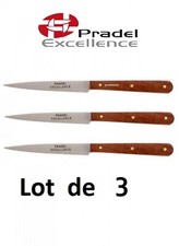 LOT DE 3 Couteau PRADEL SAIGNE