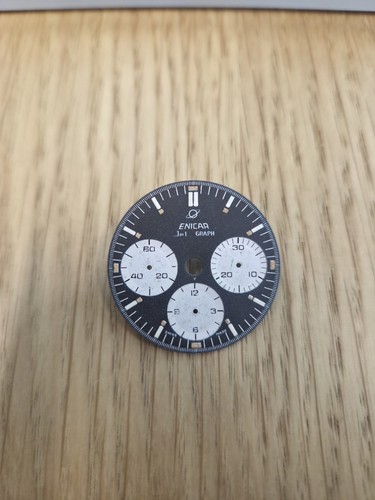 Enicar jet gtaph dial valjoux - gtaph,