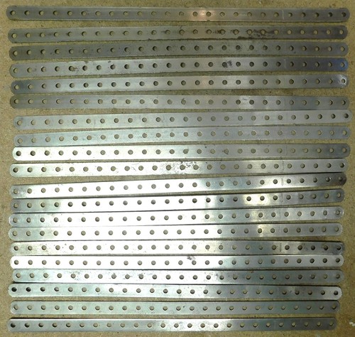 Bandes nickel 25 - 20, trous