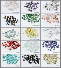 Inwaria Pierres Précieuses Pierre Splitter 5-8mm 50 Pièce Nuggets Perles, P-85