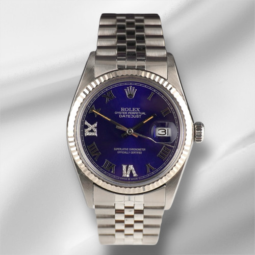 Rolex datejust acier mm - rolex,