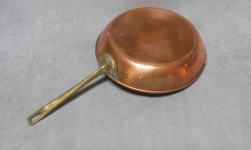 Poele vintage cuivre - vintage, en