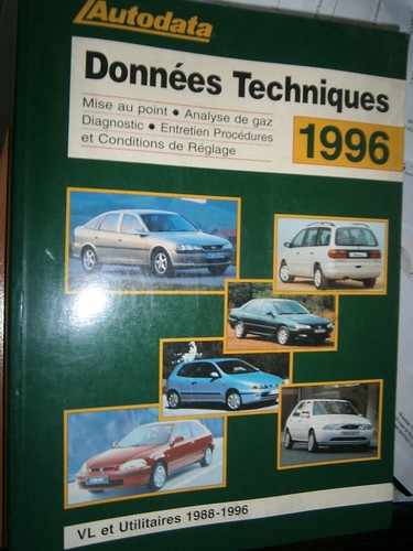 Livre données techniques - données,