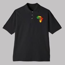 Africa Rasta Reggae Black Size S to 3XL