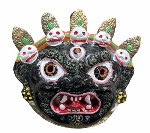 Mahakal grand métal masque - mahakal,