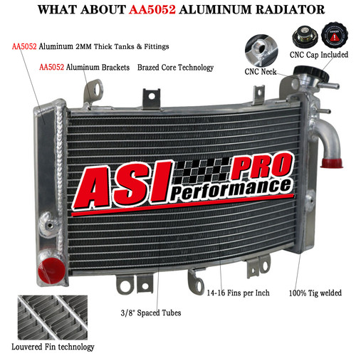 Aluminum radiator fits - radiator,