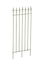 Treillis de jardin Elisa en fer robuste tuteur pour plantes grimpantes 100x50 cm