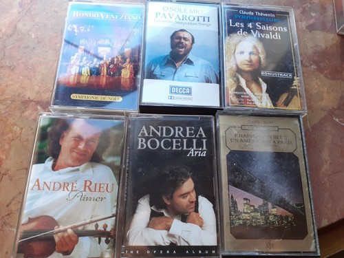 Lot audio tape musique - tape,