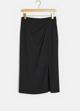 Jupe Midi Fendue Maison 123