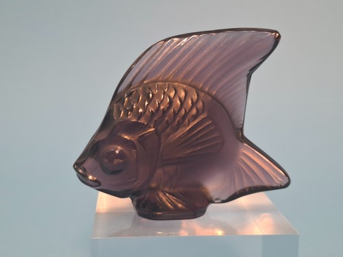 Poisson cristal lalique - poisson,