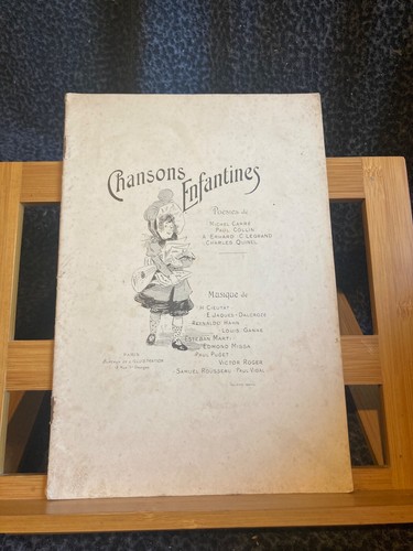 Chansons enfantines partition