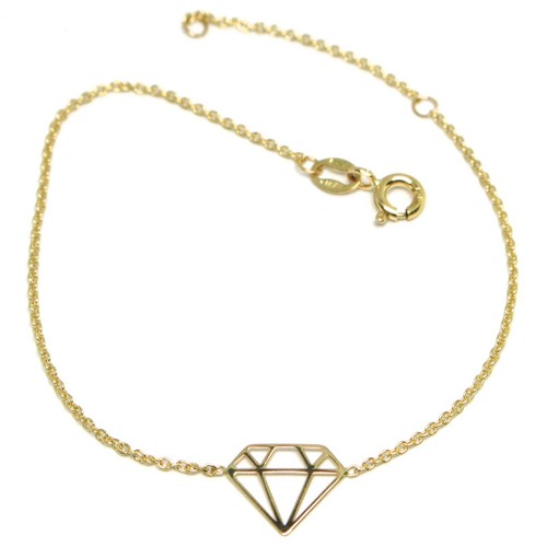 Mini bracelet jaune 18k - mini, or