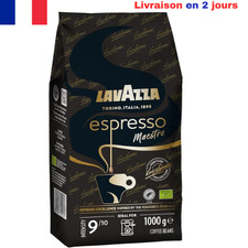 Lavazza, Espresso Maestro café en Grains Intensité 9/10-Aromatiques De Fruit-1Kg