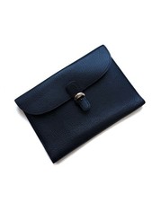 Delvaux Blue Leather Wallet/