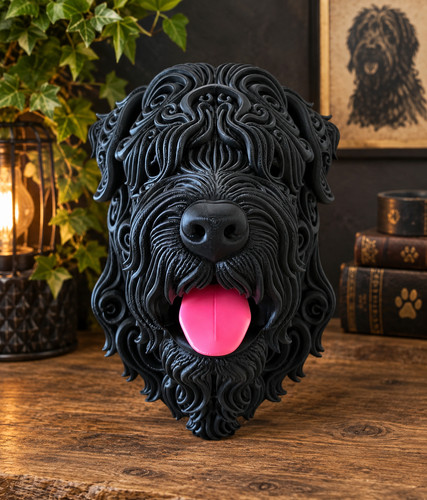 Décoration chien briard - décoration,