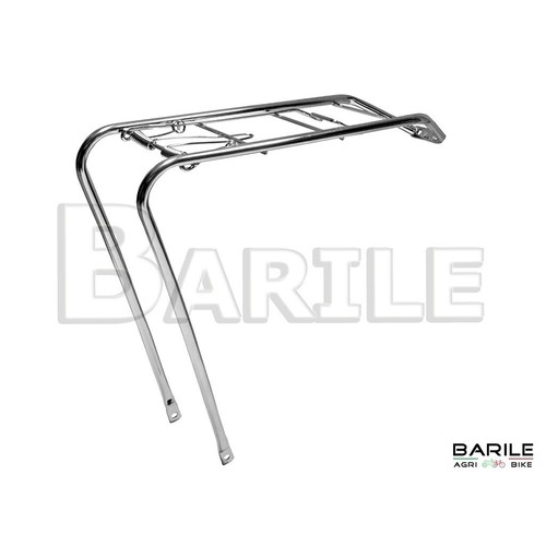 Porte bagages arrière chromé - porte-bagages,