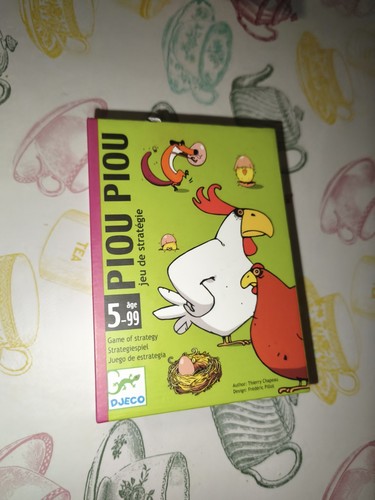 Djeco piou jeu cartes - piou,