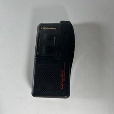 Enregistreur Vocal Dictaphone Olympus S912 Microcassette Pearlcorder Noir