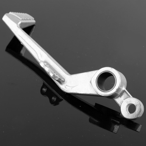 Silver rear brake - silver, pedal
