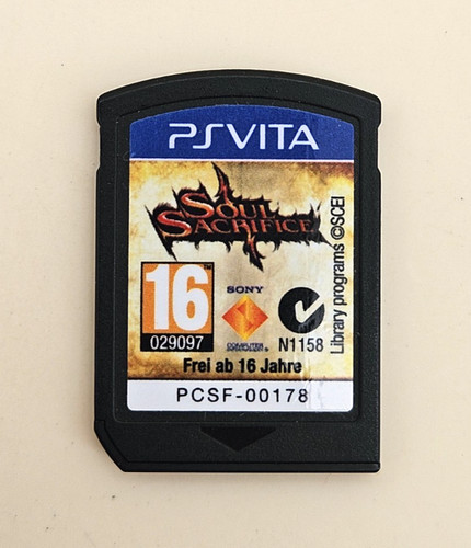 Jeu sony soul sacrifice - jeu,