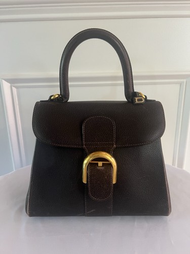 Vintage delvaux dark brown - vintage,