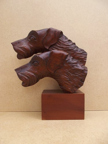 Ancienne sculpture bois - sculpture, en