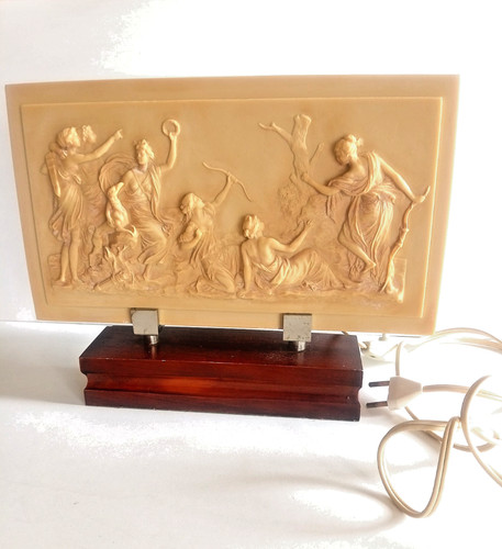 Lampe poser bas relief - lampe, à