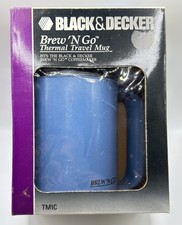Black & Decker Brew N Go Replacement Thermal Travel Mug Blue