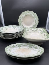 Vintage W. H. Grindley & Co Dinnerware Lot, Staffordshire, England (1890-1910)