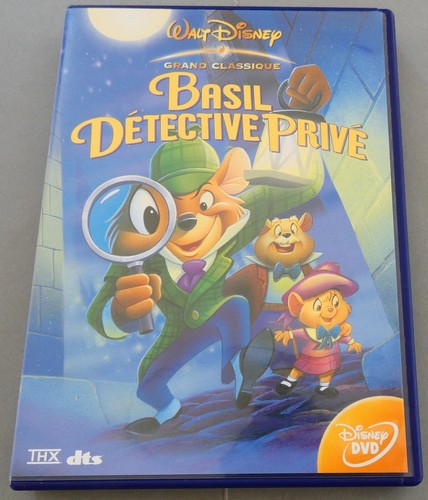 Dvd walt disney basil - disney,