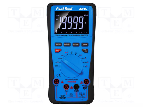 Peaktech 2040 multimètre - p-2040,