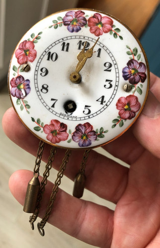 Ancienne petite horloge murale - ancienne,
