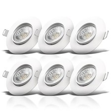 6x spots à encastrer LED