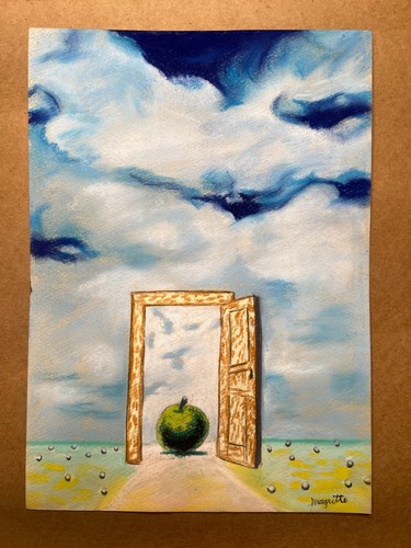 René magritte dessin - dessin, sur