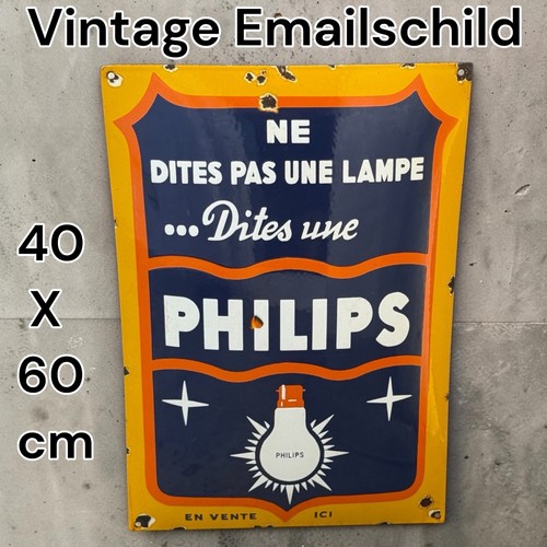 Vintage philips lampe - vintage,