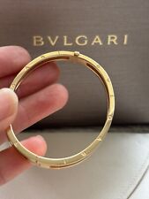 Bvlgari B.zero1 Bangle Bracelet in 18k Rose Gold Small RRP $11850
