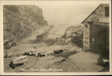 England RPPC Lizard Church Cove Hawke Helston Real Photo Post Card Vintage PC