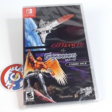 Gleylancer & Gynoug Combo Pack Switch Limited Run Games New (Shmup/Shoot'em up)
