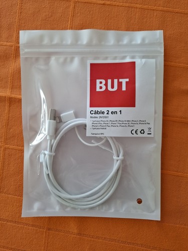 Câble charge pour iphone - pour,