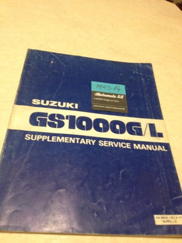 Suzuki gs1000g gs1000gl 1980 - gs1000g,