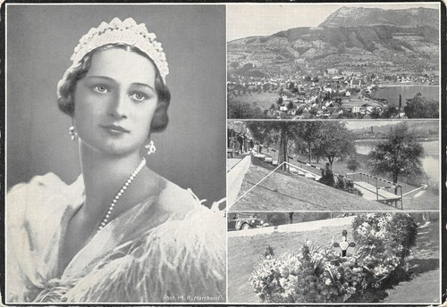 Cpsm majesté astrid reine - cpsm,
